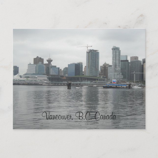 Vancouver, B.C. Canada Postcard (Front)