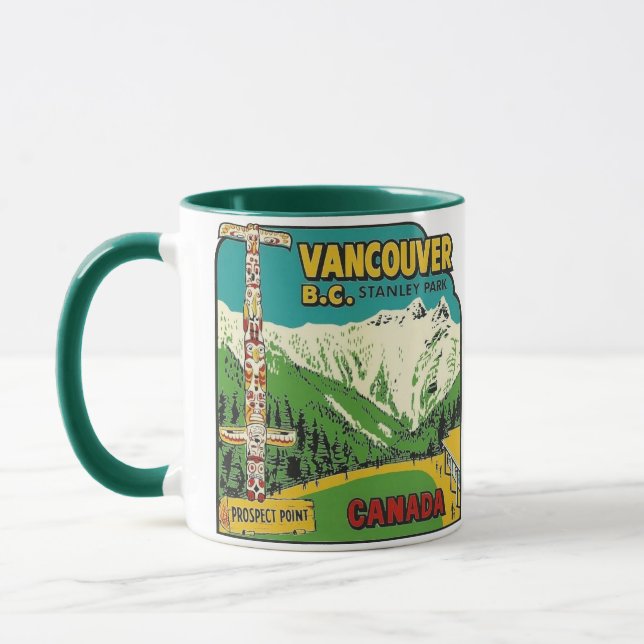 Vancouver B.C. - Mug (Left)