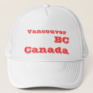 Vancouver BC Canada Trucker Hat