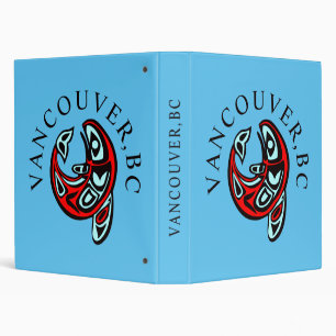 Vancouver BC Haida Orca Totem Tattoo Killer Whale  Binder