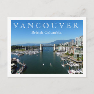 Vancouver, BC Postcard