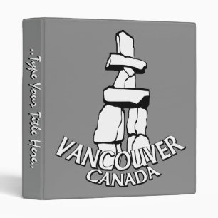 Vancouver Binder Custom Vancouver Inushuk Binder