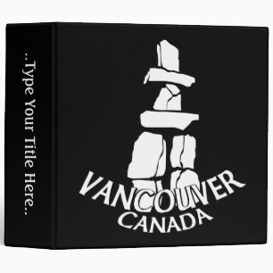 Vancouver Binder Custom Vancouver Inushuk Binder