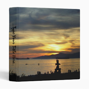 Vancouver Binder Custom Vancouver Sunset Binder