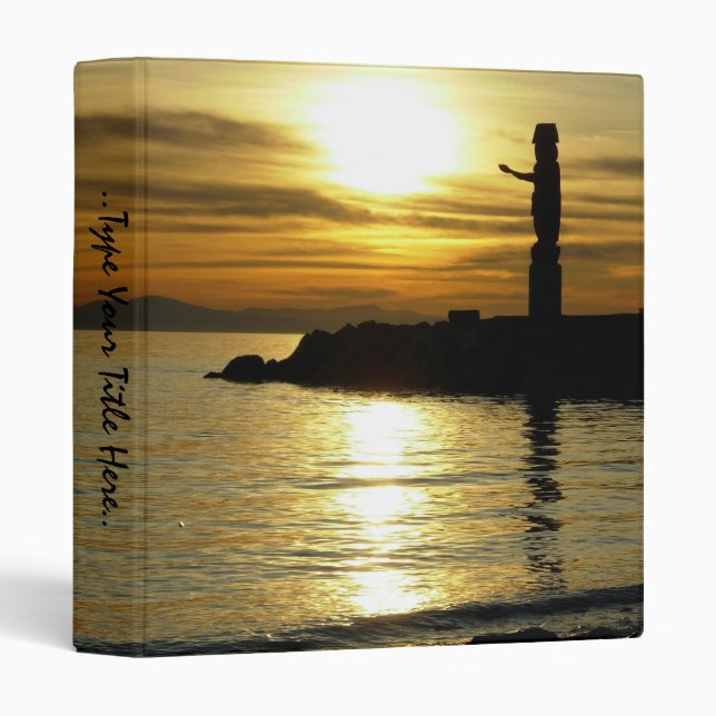 Vancouver Binder Custom Vancouver Sunset Binder (Front/Spine)