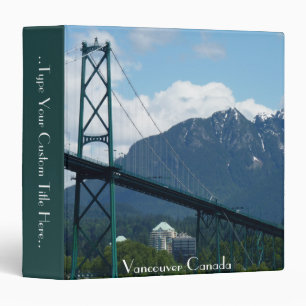 Vancouver Binder Lions Gate Custom Book Binder