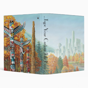 Vancouver Binder Personalized Vancouver Art Binder
