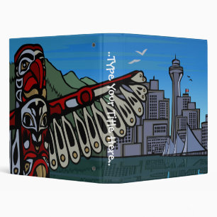 Vancouver Binder Personalized Vancouver Art Binder