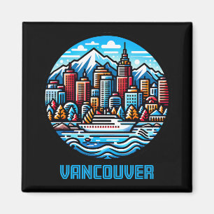 Vancouver British Columbia Canada Magnet