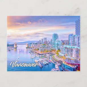 Vancouver, British Columbia, Canada Postcard