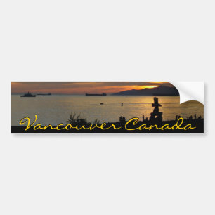 Vancouver Bumper Sticker Vancouver Souvenir Gifts