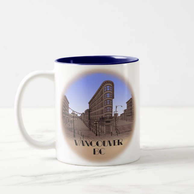 Vancouver C.-B. Canada Tasses à café Mugs & Lunett (Gauche)