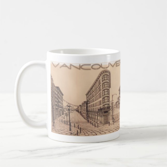 Vancouver C.-B. Canada Tasses à café Mugs & Lunett (Gauche)