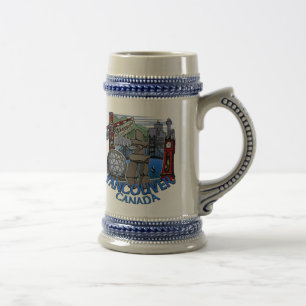 Vancouver Canada Beer Mugs & Beer Glasses