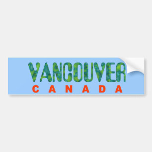 Vancouver Canada Bumper Sticker