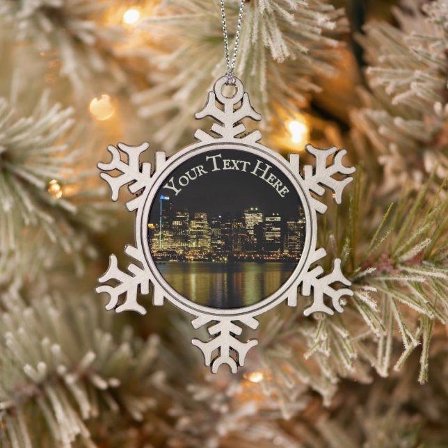 Vancouver Canada Christmas Ornaments Personalized (Tree)