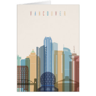 Vancouver, Canada City Skyline