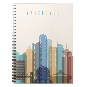 Vancouver, Canada   City Skyline Notebook