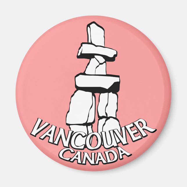 Vancouver Canada Fridge Magnets Souvenir Magnets (Front)