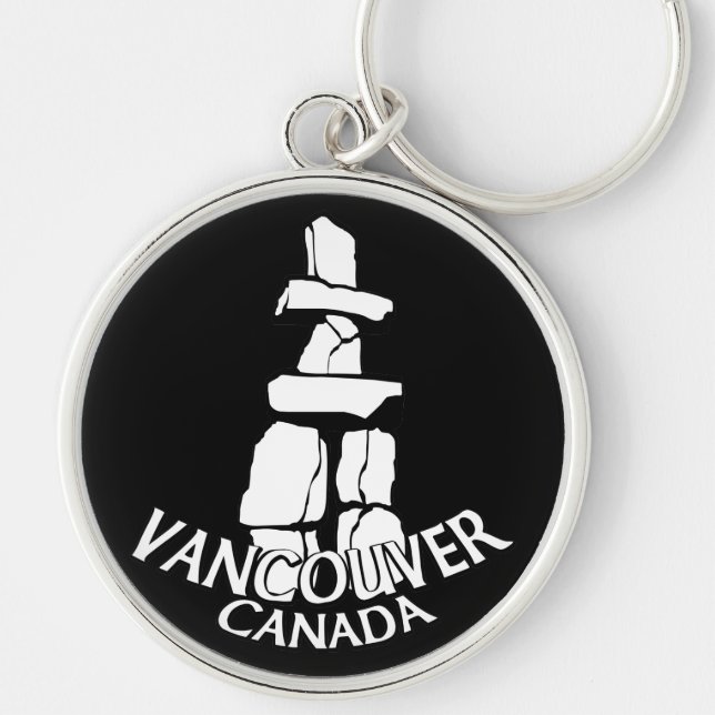 Vancouver Canada Key Chain Vancouver Souvenirs (Front)