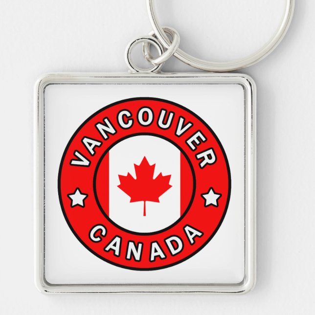 Vancouver Canada Keychain (Front)