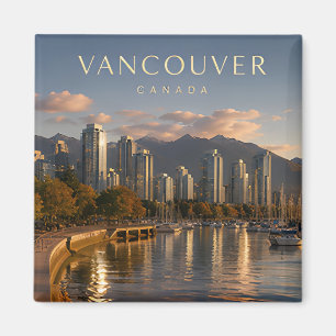 Vancouver Canada Luxury Waterfront Magnet