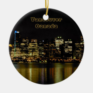 Vancouver Canada Ornament Custom Vancouver Gifts