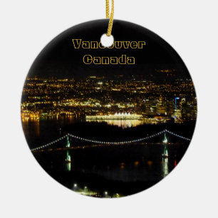 Vancouver Canada Ornement Cadeaux Personnalisés Va