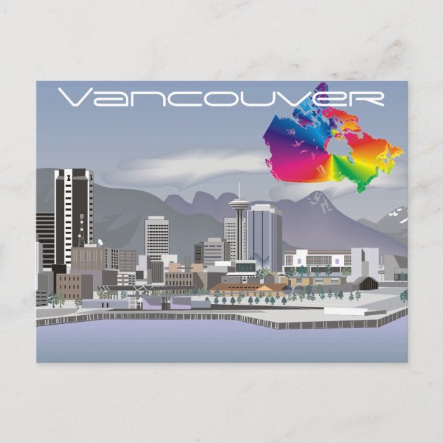 Vancouver Canada Postcard (Front)