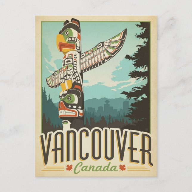 Vancouver, Canada Postcard (Front)
