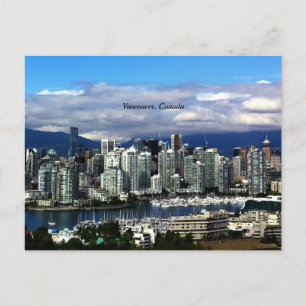 Vancouver, Canada skyline Postcard
