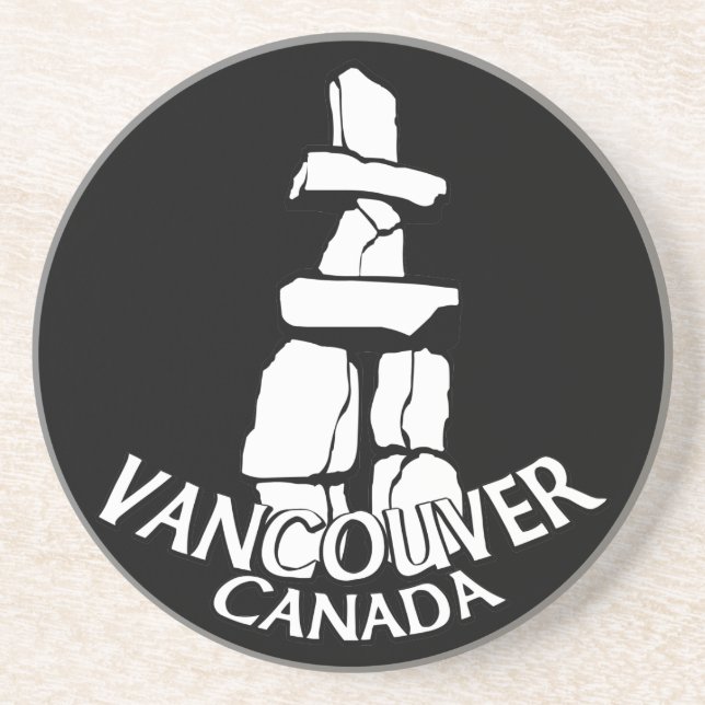 Vancouver Canada Souvenir Coaster Vancouver Gifts (Front)