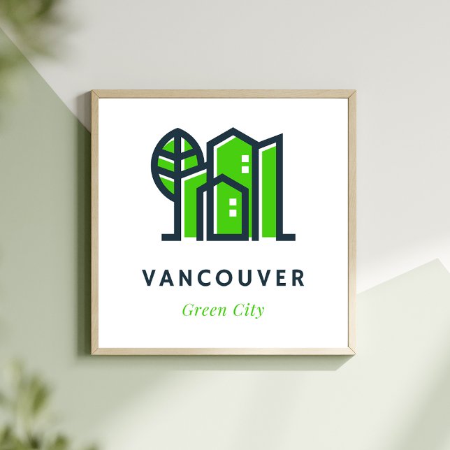 Vancouver Canada Sustainable Green City Poster (Creator Uploaded)