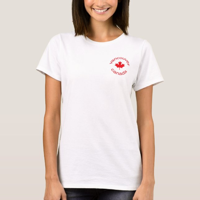 Vancouver Canada T-Shirt (Front)