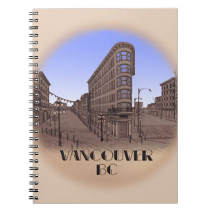 Vancouver Carnet Vancouver Gastown Souvenir