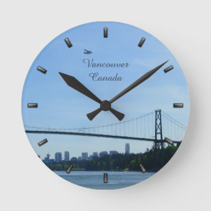 Vancouver Clock Personalized Vancouver Wall Clock