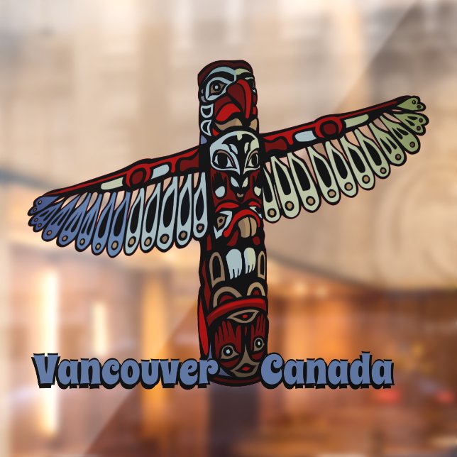 Vancouver Decals Vancouver Souvenir Window Clings  (Sheet 2)
