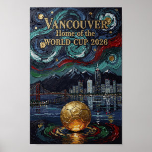 Vancouver elegant art wall for your home poster
