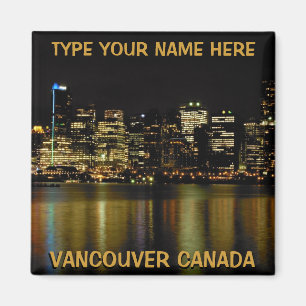 Vancouver Fridge Magnets Personalized Souvenir