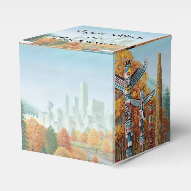 Vancouver Gift Box Personalized Totem Gift Boxes (Front Side)