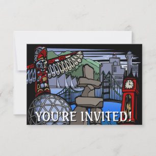 Vancouver Invitations Personalized Vancouver RSVP