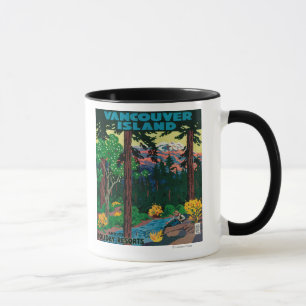 Vancouver Island Advertising Poster Mug