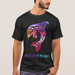 Vancouver Island Brtish Columbia Fisherman Orca Ki T-Shirt