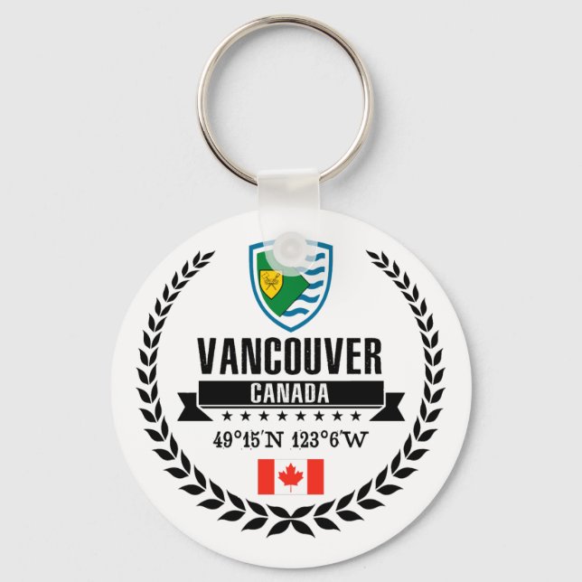 Vancouver Keychain (Front)