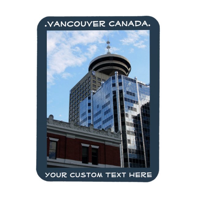 Vancouver Magnet Vancouver CN Magnet personnalisé (Vertical)