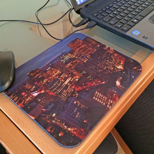 Vancouver night-time mousemat mouse pad