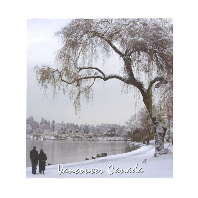 Vancouver Notepad Personalized Vancouver Souvenir (Front)