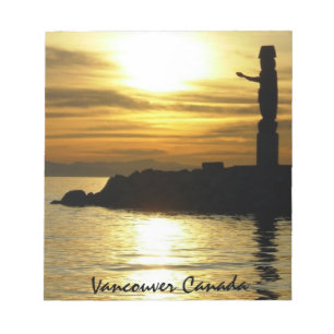 Vancouver Notepad Personalized Vancouver Souvenir
