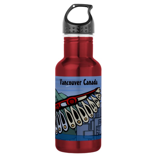 Vancouver Personalized Vancouver 532 Ml Water Bottle (Front)