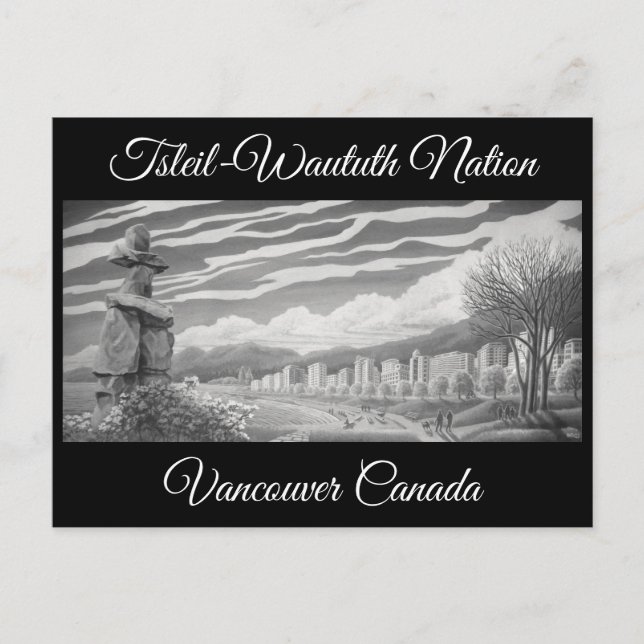 Vancouver Postcards Personalized Landmarks Cards (Front)
